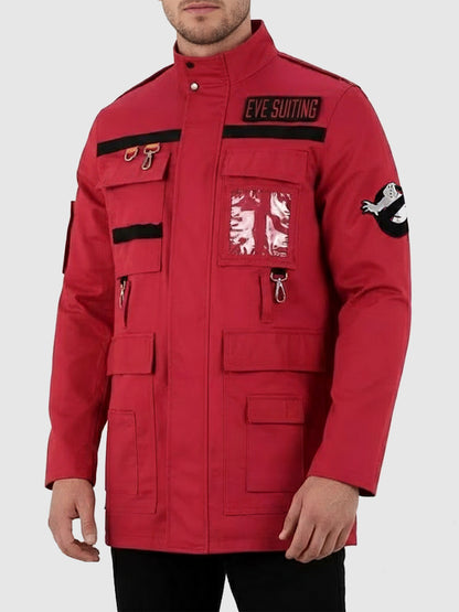 Ghostbusters Frozen Empire Red Jacket