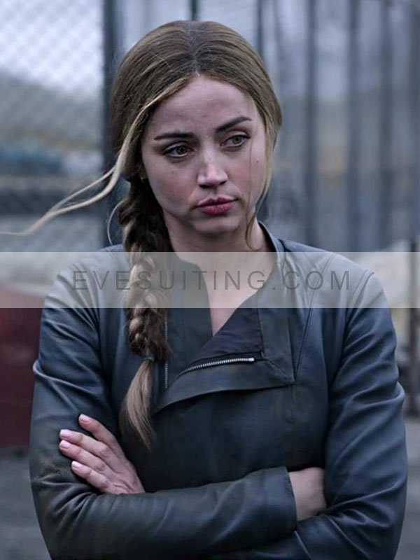 Ghosted 2023 Sadie Rhodes Leather Black Jacket