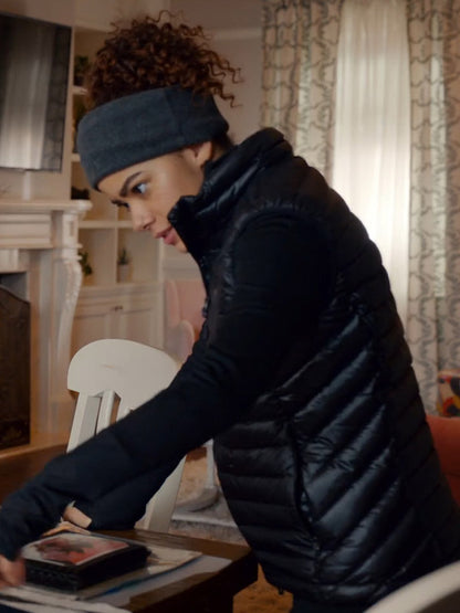 Ginny Miller Ginny & Georgia Season 2 Black Puffer Vest