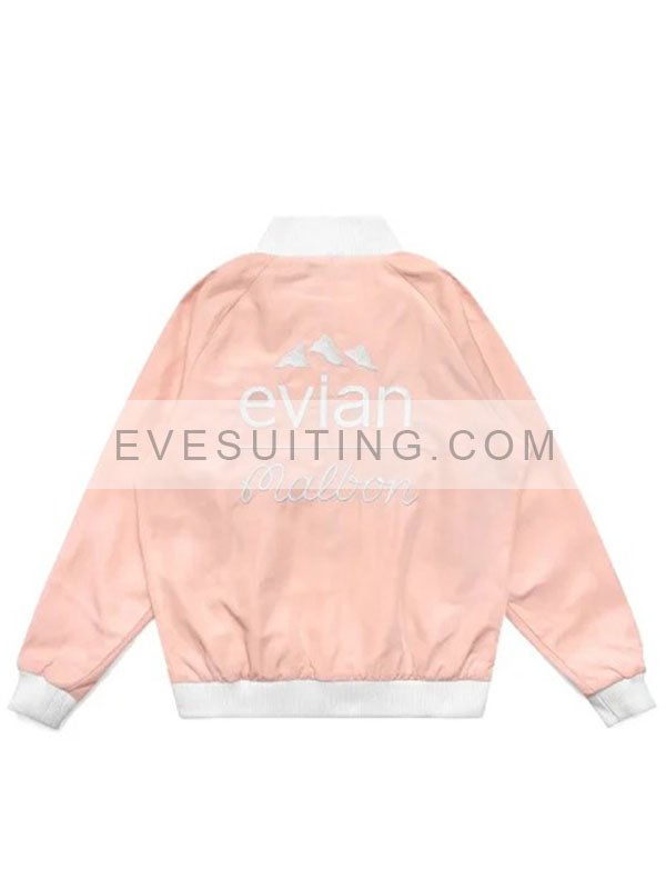 Golf Championship Evian Bomber Pink Varsity Jacket