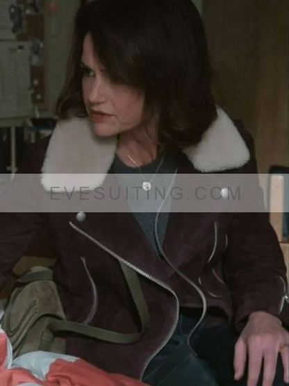 Grace Gordon Greene The Girls On The Bus 2024 Leather Jacket