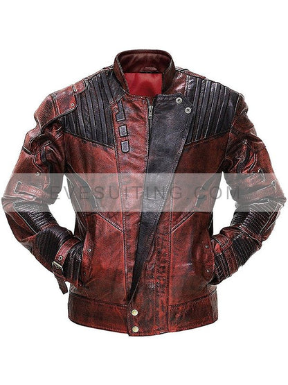 Guardians of the Galaxy 2 Peter Quill Leather Jacket
