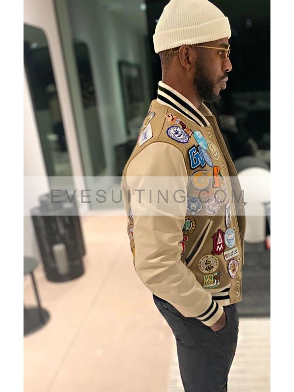 HBCU American Basketball Player Chris Paul Patch Jacket