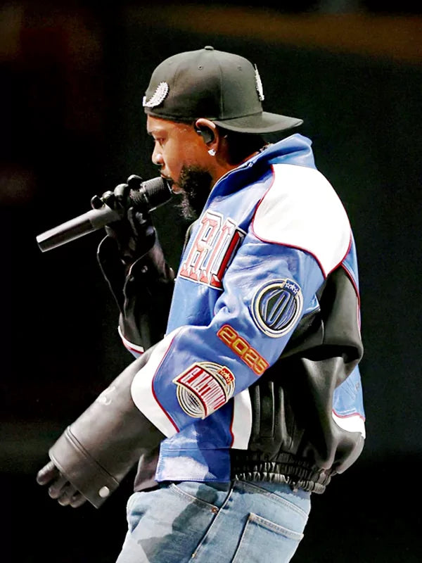 Halftime Show Kendrick Lamar GlORIA Leather Jacket