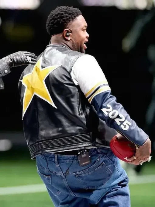 Halftime Show Super Bowl LIX DJ Mustard 2025 Leather Jacket