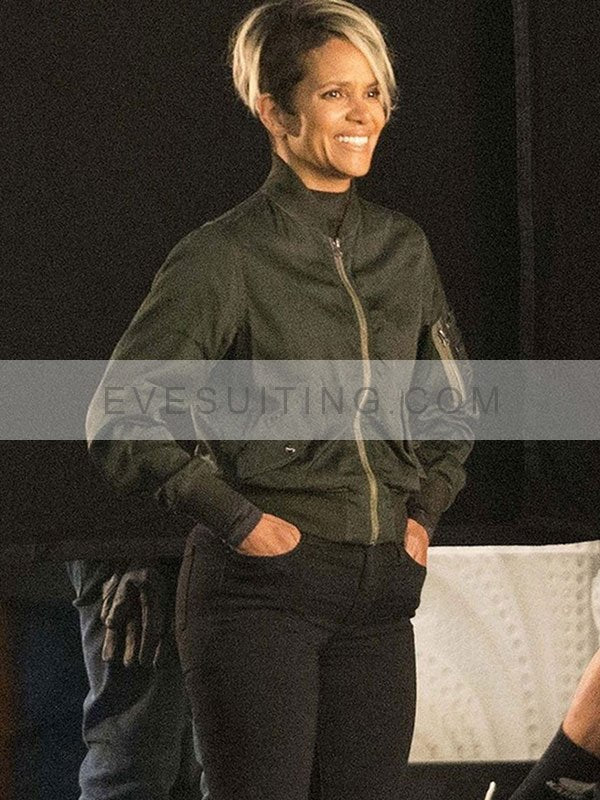 Halle Berry Bomber Jacket