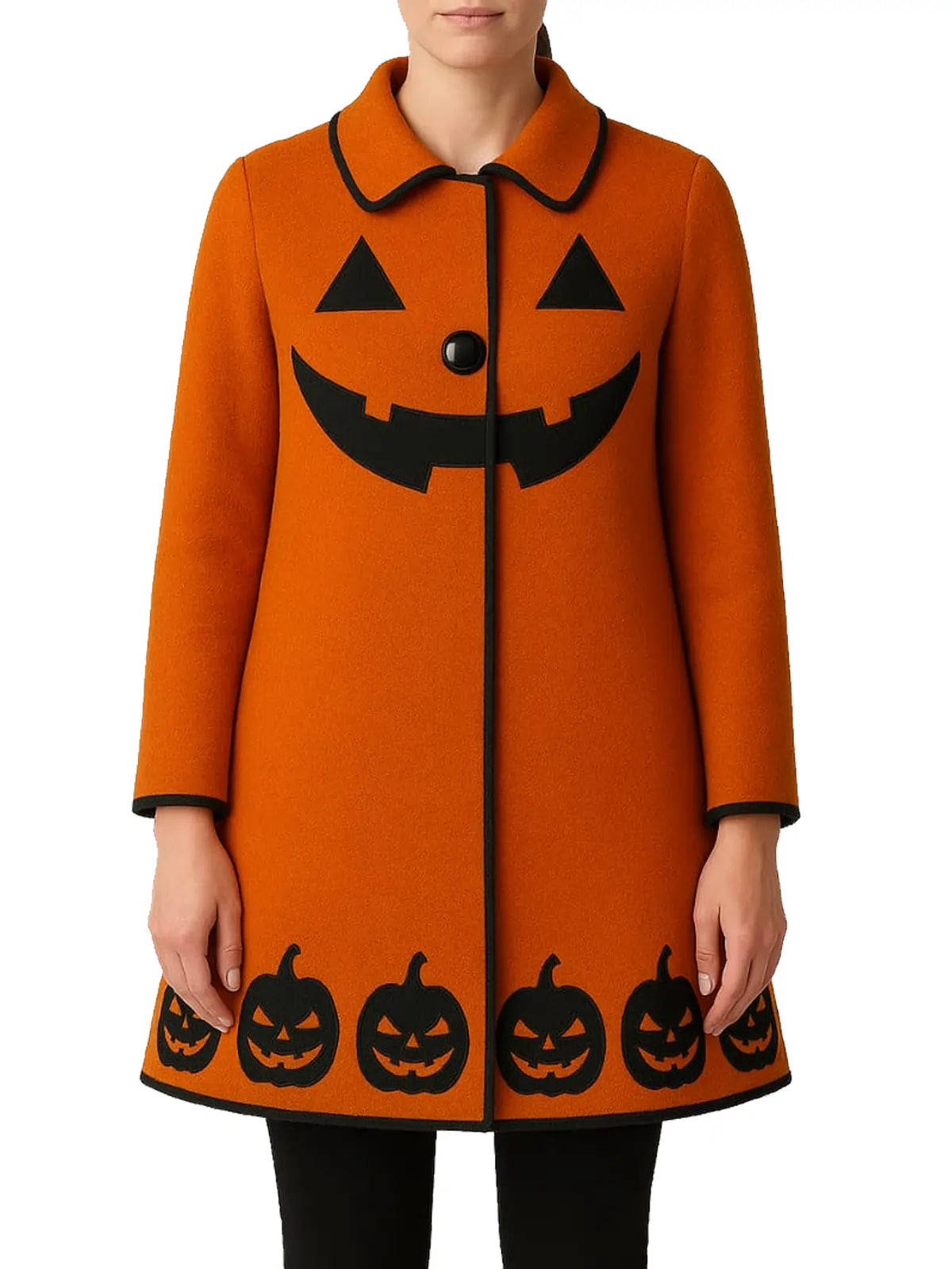 Halloween Pumpkin Coat Costume