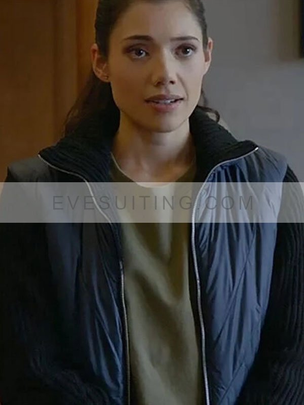 Hanako Greensmith Chicago Fire Season 12 Quilted Jacket