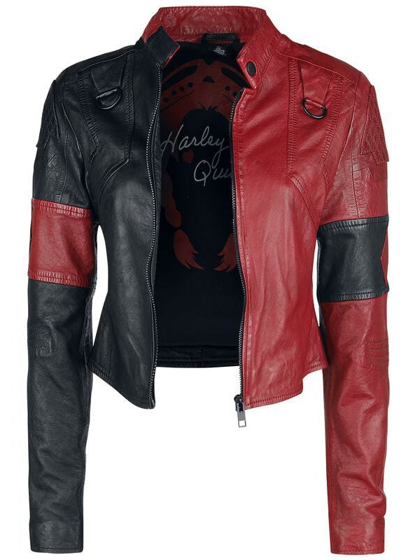 Harley Quinn Leather Jacket