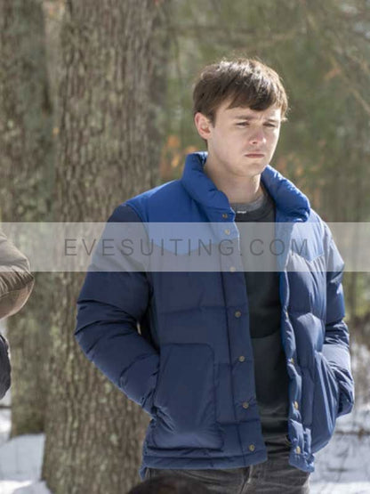 Harrison Morgan Tv Series Dexter New Blood Jack Alcott Blue Puffer Jacket