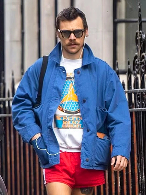 Harry Styles Blue Jacket