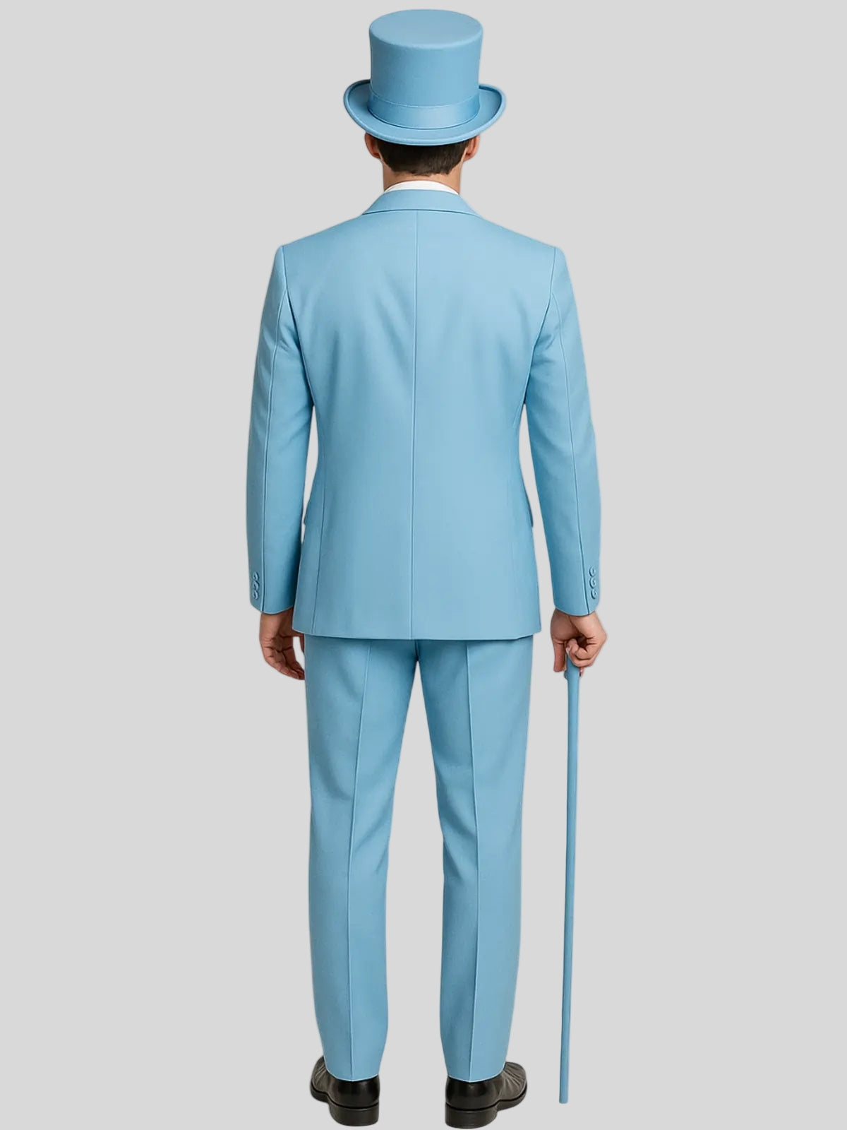 Harry and Lloyd Blue Suits