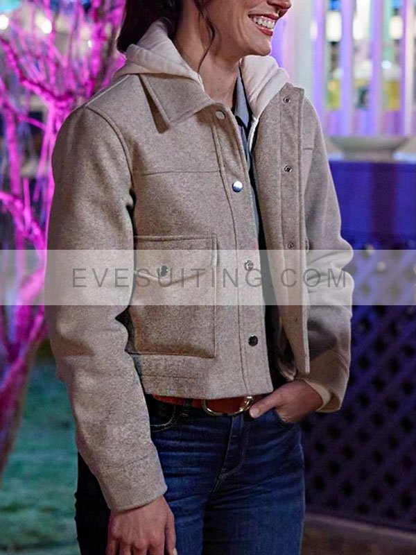 Hazel Hearts In The Game 2023 Erin Cahill Cropped Jacket