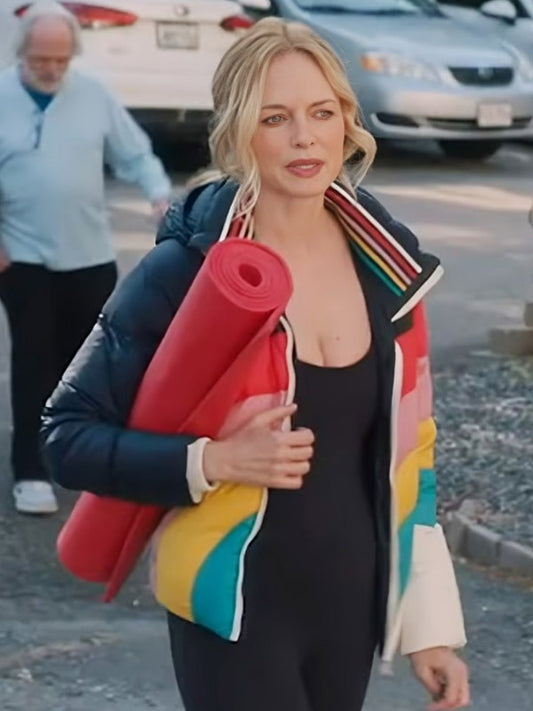 Heather Graham Chosen Family 2024 Puffer Jacket