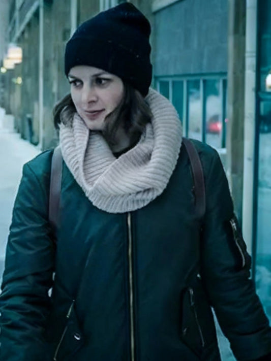 Henna Honkasuo Deadwind Mimosa Willamo Green Bomber Jacket