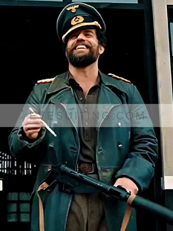 Henry Cavill Leather Coat