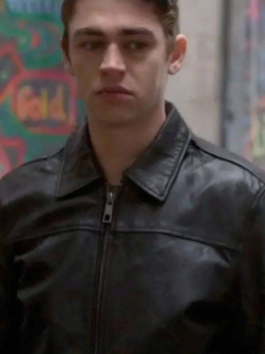 Hero Fiennes After Ever Happy 2022 Hardin Black Leather Jacket