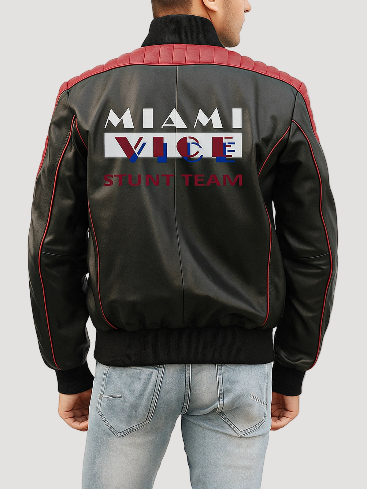 High-Quality Miami Vice Stunt Team Jacket for Men