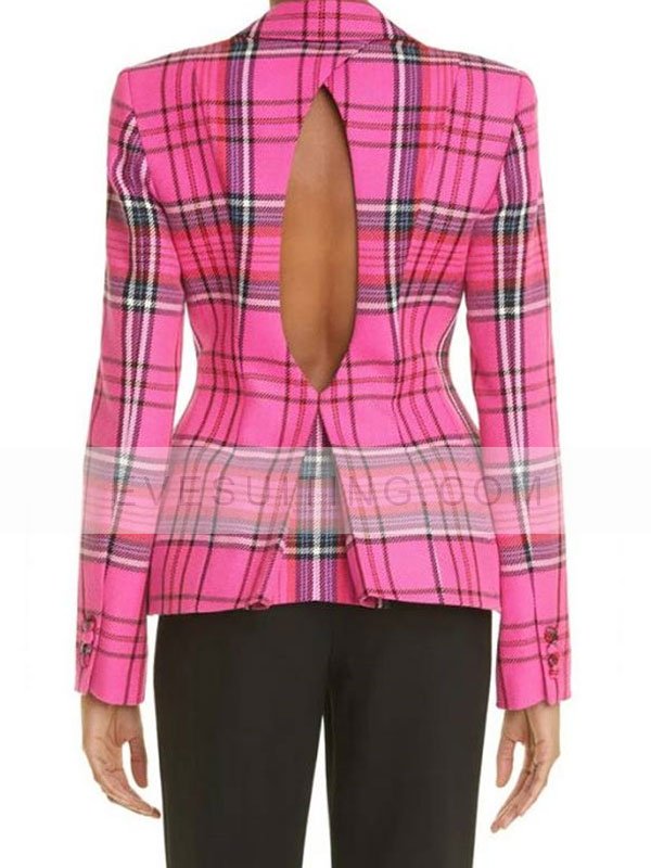 Hilary Banks TV Series Bel-Air Coco Jones Pink Blazer