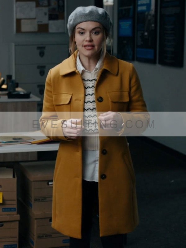 Holland Roden Tipline Mysteries Dial 1 For Murder Mustard Coat