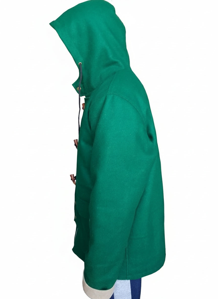 Home Alone Kevin Mccallister Hooded Green Coat