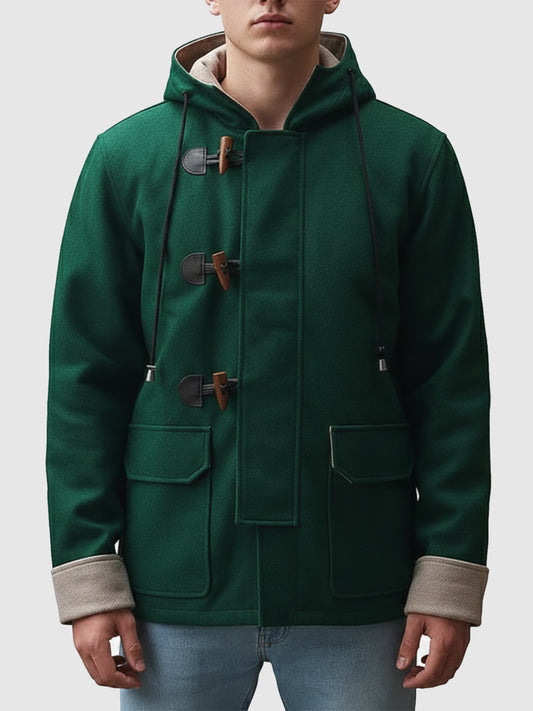 Home Alone Macaulay Culkin Green Duffle Coat