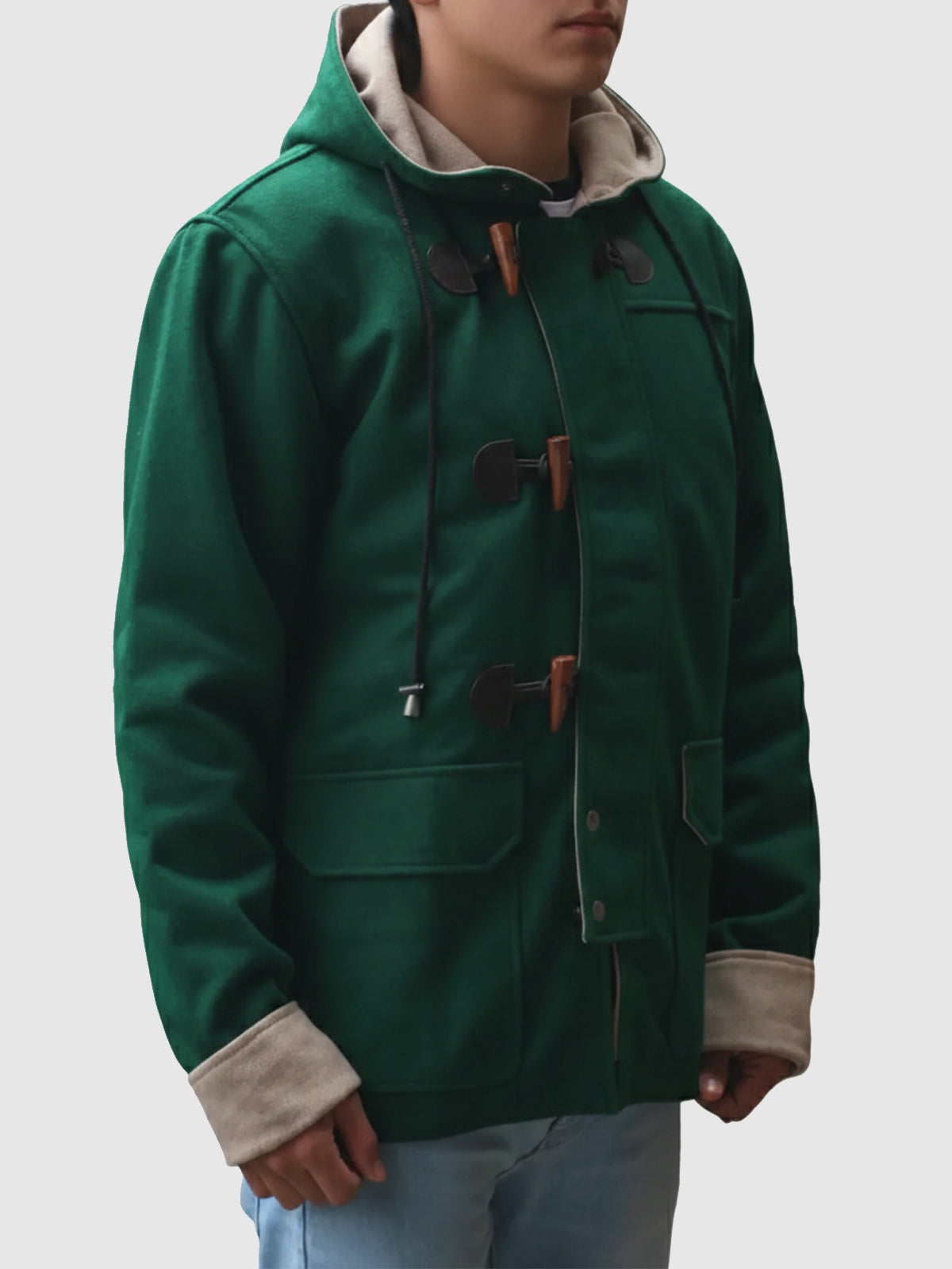 Home Alone Macaulay Culkin Green Duffle Coat