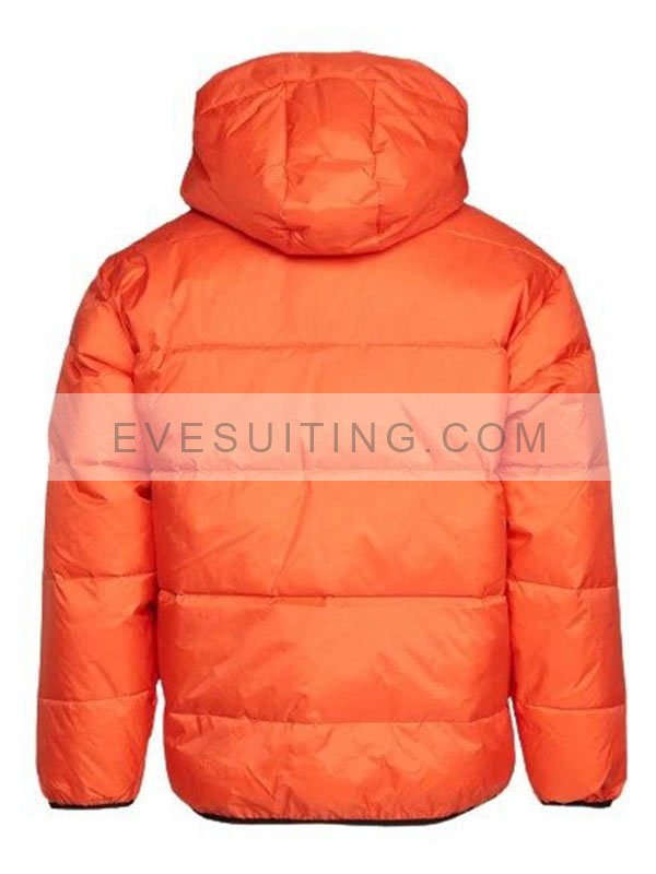 Hooded Puffer Jacket For Winter Wear