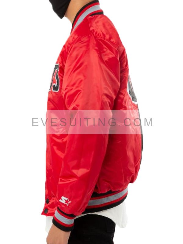 Houston Rockets Black And Red Jacket