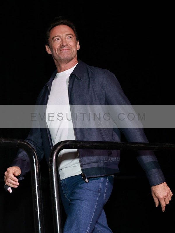 Hugh Jackman Blue Jacket