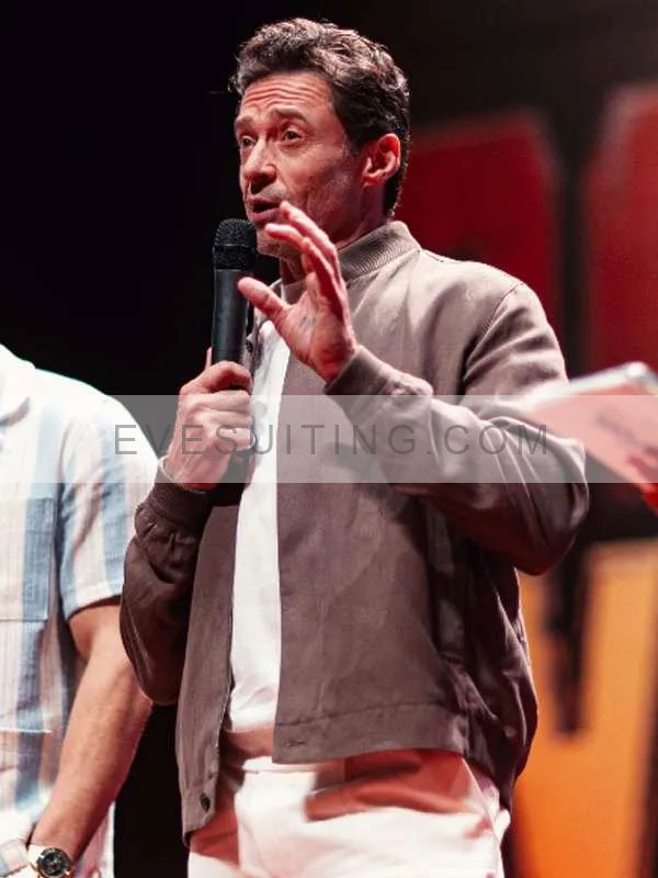 Hugh Jackman Bomber Jacket