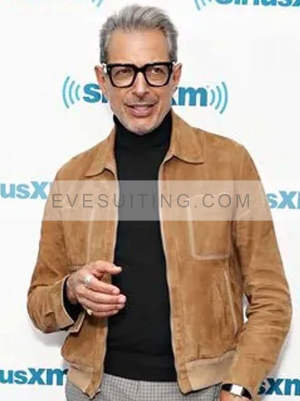 Ian Malcolm Brown Suede Leather Jacket