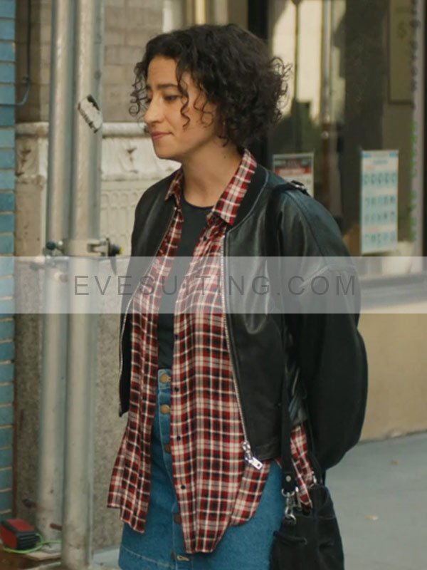 Ilana Glazer Babes 2024 Leather Jacket