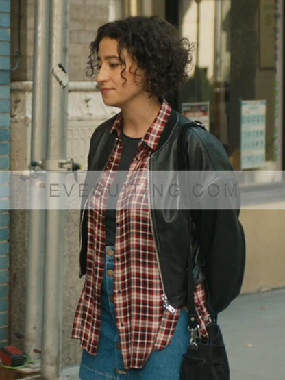 Ilana Glazer Babes 2024 Leather Jacket