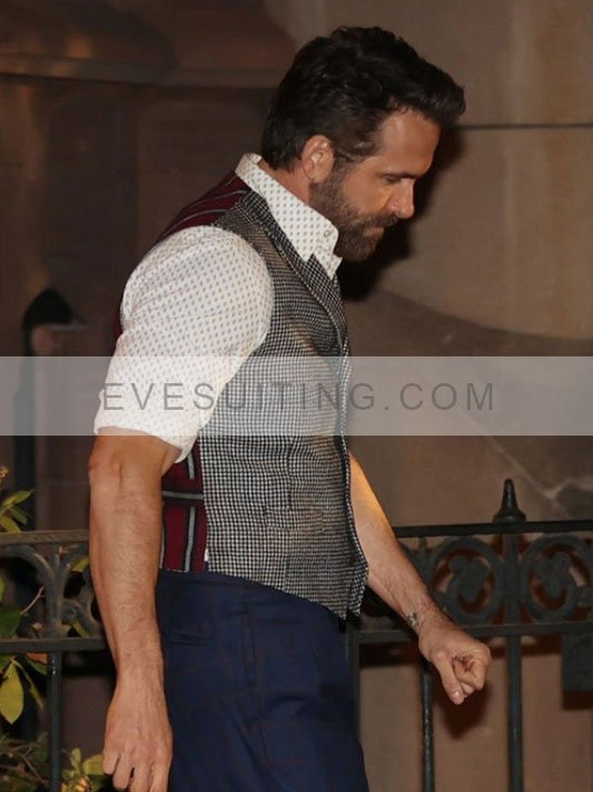 Imaginary Friends 2024 Ryan Reynolds Grey Vest