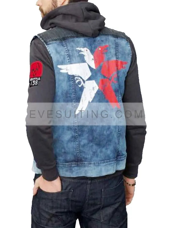 Infamous Second Son Delsin Rowe Denim Vest