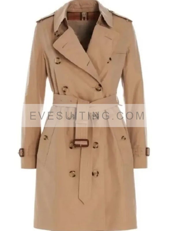 Irma Vep 2022 Mira Brown Trench Coat