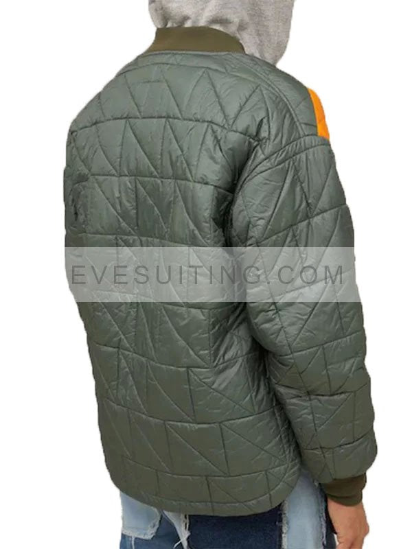 Jabari Banks Bel-Air 2022 Will Smith Quilted Jacket