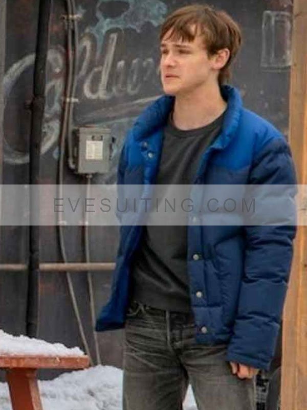 Jack Alcott Harrison Morgan Tv Series Dexter New Blood Blue Puffer Jacket