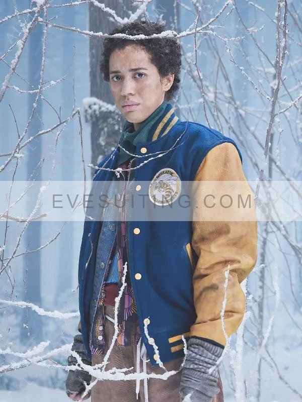 Jackie Ella Purnell Varsity Jacket