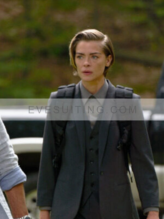 Jaime King Code Name Banshee Grey Blazer
