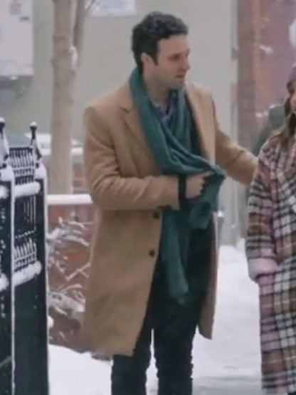 Jake Epstein Brown Coat