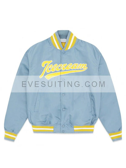 Jalen Hurts Ice Cream Baseball Bomber Jacket