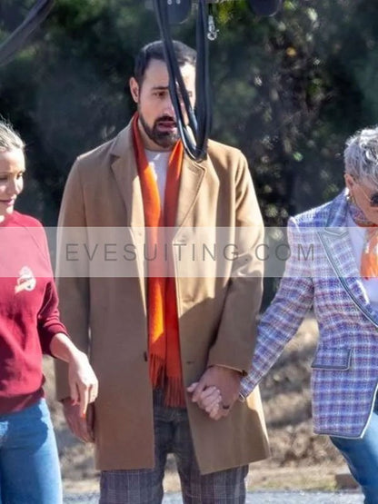 Jamie Demetriou Back in Action 2024 Trench Coat