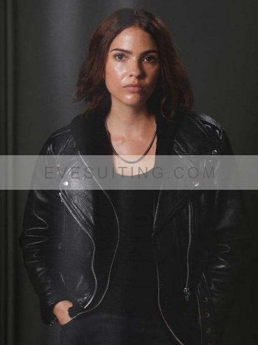 Jamie Douglas Cult Killer 2024 Leather Jacket