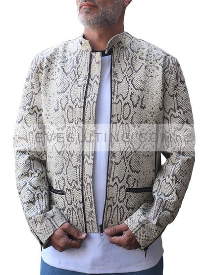 Jason Momoa Fast X 2023 Snakeskin Jacket