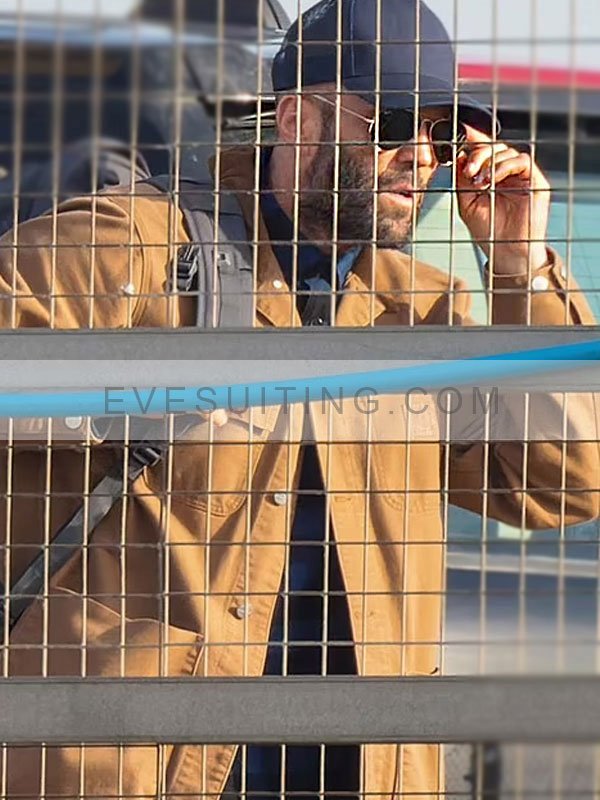 Jason Statham Brown Cotton Jacket