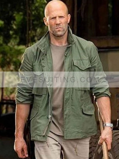 Jason Statham Fast And Furious Presents Hobbs And Deckard Shaw Green Jacket