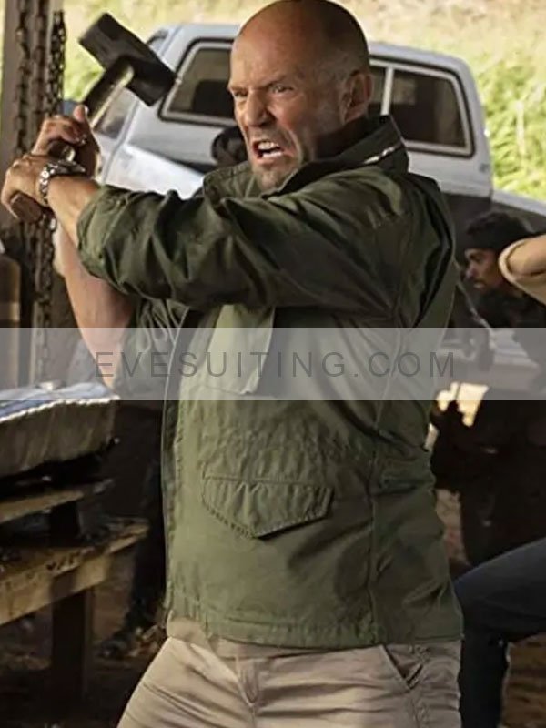 Jason Statham Fast And Furious Presents Hobbs And Shaw Green Jacket