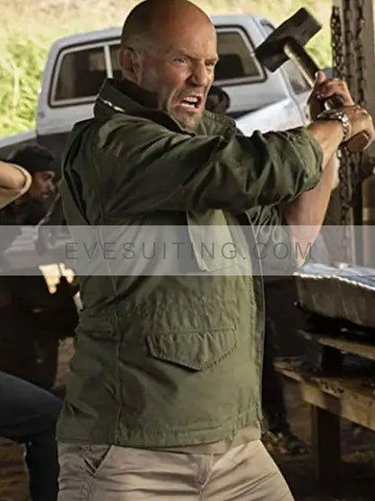 Jason Statham Presents Hobbs And Deckard Shaw Green Jacket